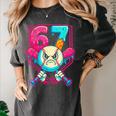 Baseball Ice Cream Drip Number 67 Six Seven Meme 67 Women's Comfort Colors T-Shirt Pepper