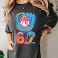 Baseball Ice Cream Drip Six Seven Gen Alpha Slang Meme 67 Women's Comfort Colors T-Shirt Pepper
