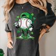 Baseball Icecream Apparel Youth Boy St Patrick's Day Women's Comfort Colors T-Shirt Pepper
