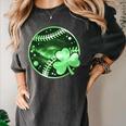 Baseball Irish Shamrock Lucky Clover St Patricks Day Boys Women's Comfort Colors T-Shirt Pepper Baseball Irish Shamrock Lucky Clover St Patricks Day Boys Women's Comfort Colors T-Shirt Pepper
