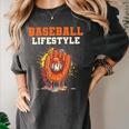 Baseball Lifestyle Ice Cream Drip Baseball Glove Crossed Bat Women's Comfort Colors T-Shirt Pepper Baseball Lifestyle Ice Cream Drip Baseball Glove Crossed Bat Women's Comfort Colors T-Shirt Pepper