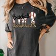 Baseball Lola Women BallPark Lola Baseball Mom Mother's Day Women's Comfort Colors T-Shirt Pepper Baseball Lola Women BallPark Lola Baseball Mom Mother's Day Women's Comfort Colors T-Shirt Pepper