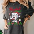 Baseball Mama Christmas Santa Hat Xmas Softball Mom Women's Comfort Colors T-Shirt Pepper Baseball Mama Christmas Santa Hat Xmas Softball Mom Women's Comfort Colors T-Shirt Pepper