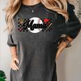 Baseball Mama Game Day Vibes Women Baseball Mom Women's Comfort Colors T-Shirt Pepper