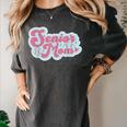 Baseball Mama Senior 2024 Class Of 24 Baseball Mom Graduate Women's Comfort Colors T-Shirt Pepper