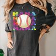 Baseball Mama Sport Women Proud Baseball Mom Premium Women's Comfort Colors T-Shirt Pepper