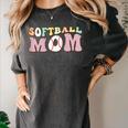 Baseball Mom Bleached Messy Bun Game Day Women's Comfort Colors T-Shirt Pepper Baseball Mom Bleached Messy Bun Game Day Women's Comfort Colors T-Shirt Pepper