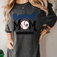 Baseball Mom Blue Varsity Baseball Mama Cute Mother's Day Women's Comfort Colors T-Shirt Pepper Baseball Mom Blue Varsity Baseball Mama Cute Mother's Day Women's Comfort Colors T-Shirt Pepper