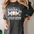 Baseball Mom Caffeine Fueled Game Day Essential Women's Comfort Colors T-Shirt Pepper Baseball Mom Caffeine Fueled Game Day Essential Women's Comfort Colors T-Shirt Pepper