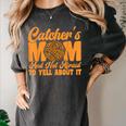 Baseball Mom Catcher's Mom Leopard Softball Mom Women's Comfort Colors T-Shirt Pepper Baseball Mom Catcher's Mom Leopard Softball Mom Women's Comfort Colors T-Shirt Pepper