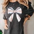Baseball Mom Coquette Bow Baseball Mama Women's Comfort Colors T-Shirt Pepper Baseball Mom Coquette Bow Baseball Mama Women's Comfort Colors T-Shirt Pepper