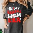In My Baseball Mom Era Cute Groovy Baseball Women's Comfort Colors T-Shirt Pepper