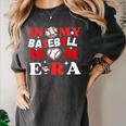 In My Baseball Mom Era Endless Memories Stylish Tribute Women's Comfort Colors T-Shirt Pepper