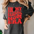 In My Baseball Mom Era Red Women's Comfort Colors T-Shirt Pepper In My Baseball Mom Era Red Women's Comfort Colors T-Shirt Pepper