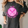 In My Baseball Mom Era Retro Game Day Mom Era 2 Sides Women's Comfort Colors T-Shirt Pepper