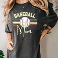 BASEBALL MOM Fun RETRO LOOK Premium Women's Comfort Colors T-Shirt Pepper BASEBALL MOM Fun RETRO LOOK Premium Women's Comfort Colors T-Shirt Pepper