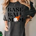 Baseball Mom Game Day Game Day Women's Comfort Colors T-Shirt Pepper Baseball Mom Game Day Game Day Women's Comfort Colors T-Shirt Pepper