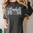 Baseball Mom Leopard Game Day Women's Comfort Colors T-Shirt Pepper Baseball Mom Leopard Game Day Women's Comfort Colors T-Shirt Pepper