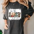 Baseball Mom Leopard For The Love Of The Game Bleached Women Women's Comfort Colors T-Shirt Pepper Baseball Mom Leopard For The Love Of The Game Bleached Women Women's Comfort Colors T-Shirt Pepper