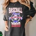 Baseball Mom Loud & Proud Since 1980 Raglan Baseball Tee Women's Comfort Colors T-Shirt Pepper Baseball Mom Loud & Proud Since 1980 Raglan Baseball Tee Women's Comfort Colors T-Shirt Pepper
