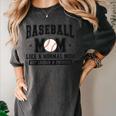 Baseball Mom Loud Proud Mom Like A Normal Mama Mothers Women's Comfort Colors T-Shirt Pepper