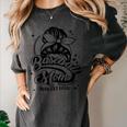Baseball Mom May Get Loud Messy Bun Mother's Day Women's Comfort Colors T-Shirt Pepper Baseball Mom May Get Loud Messy Bun Mother's Day Women's Comfort Colors T-Shirt Pepper