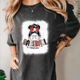 Baseball Mom Messy Bun Mommy Baseball Player Premium Women's Comfort Colors T-Shirt Pepper Baseball Mom Messy Bun Mommy Baseball Player Premium Women's Comfort Colors T-Shirt Pepper
