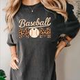 Baseball Mom Mothers' Day Women's Comfort Colors T-Shirt Pepper Baseball Mom Mothers' Day Women's Comfort Colors T-Shirt Pepper
