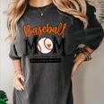 Baseball Mom Orange Varsity Baseball Mama Cute Mother's Day Women's Comfort Colors T-Shirt Pepper Baseball Mom Orange Varsity Baseball Mama Cute Mother's Day Women's Comfort Colors T-Shirt Pepper