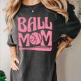 Baseball Mom Pride Heart And Bat Love Game Day Women's Comfort Colors T-Shirt Pepper Baseball Mom Pride Heart And Bat Love Game Day Women's Comfort Colors T-Shirt Pepper