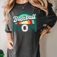 Baseball Mom Rainbow Game Day Women's Comfort Colors T-Shirt Pepper Baseball Mom Rainbow Game Day Women's Comfort Colors T-Shirt Pepper