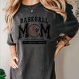 Baseball Mom Shirt Baseball Mama Loud And Proud Women's Comfort Colors T-Shirt Pepper