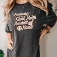 Baseball Mom Somebody's Loud Mouth Baseball Mama Women's Comfort Colors T-Shirt Pepper Baseball Mom Somebody's Loud Mouth Baseball Mama Women's Comfort Colors T-Shirt Pepper