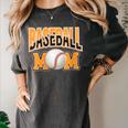 Baseball Mom Sports Orange Women's Comfort Colors T-Shirt Pepper Baseball Mom Sports Orange Women's Comfort Colors T-Shirt Pepper