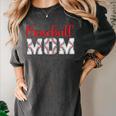 Baseball Mom Sporty Humor Raglan Baseball Tee Women's Comfort Colors T-Shirt Pepper