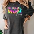 Baseball Mom Squad Tie Dye Cute Ball Mom Women's Comfort Colors T-Shirt Pepper Baseball Mom Squad Tie Dye Cute Ball Mom Women's Comfort Colors T-Shirt Pepper