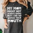 Baseball Mom Swing Watch Mouth Baseball Boy Premium Women's Comfort Colors T-Shirt Pepper Baseball Mom Swing Watch Mouth Baseball Boy Premium Women's Comfort Colors T-Shirt Pepper