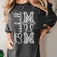 Baseball Mom Tee Leopard Mother's Day Grandma Women's Comfort Colors T-Shirt Pepper