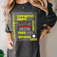 Baseball Mom Traits For Great Mothers Grey And Yellow Women's Comfort Colors T-Shirt Pepper Baseball Mom Traits For Great Mothers Grey And Yellow Women's Comfort Colors T-Shirt Pepper