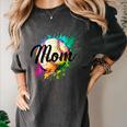 Baseball Mom USA American Baseball Graphic Women's Comfort Colors T-Shirt Pepper Baseball Mom USA American Baseball Graphic Women's Comfort Colors T-Shirt Pepper