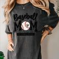 Baseball Mom Varsity Baseball Mama Cute Mother's Day Women's Comfort Colors T-Shirt Pepper Baseball Mom Varsity Baseball Mama Cute Mother's Day Women's Comfort Colors T-Shirt Pepper
