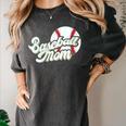 Baseball Mom's Favorite Game Day Women's Comfort Colors T-Shirt Pepper Baseball Mom's Favorite Game Day Women's Comfort Colors T-Shirt Pepper