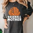 Baseball Mother Lover Baseballer Player Match Baseball Mom Women's Comfort Colors T-Shirt Pepper