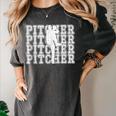 Baseball Pitcher Player Team Sport Lover Family Friends Fans Women's Comfort Colors T-Shirt Pepper Baseball Pitcher Player Team Sport Lover Family Friends Fans Women's Comfort Colors T-Shirt Pepper