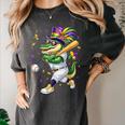 Baseball Player Mardi Gras Alligator Carnival Costume Beads Women's Comfort Colors T-Shirt Pepper Baseball Player Mardi Gras Alligator Carnival Costume Beads Women's Comfort Colors T-Shirt Pepper