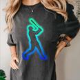 Baseball Player Graphic Women's Comfort Colors T-Shirt Pepper Baseball Player Graphic Women's Comfort Colors T-Shirt Pepper