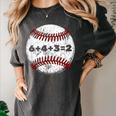 Baseball Red Stitches Sport Graphic 6432 Women's Comfort Colors T-Shirt Pepper Baseball Red Stitches Sport Graphic 6432 Women's Comfort Colors T-Shirt Pepper