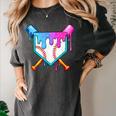 Baseball Sport Respect The Drip Boys Baseball Women's Comfort Colors T-Shirt Pepper Baseball Sport Respect The Drip Boys Baseball Women's Comfort Colors T-Shirt Pepper