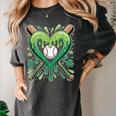 Baseball St Patricks Day Boys Girls Men Women Shamrock Green Women's Comfort Colors T-Shirt Pepper Baseball St Patricks Day Boys Girls Men Women Shamrock Green Women's Comfort Colors T-Shirt Pepper