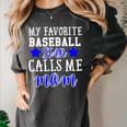 BASEBALL STAR MOM Sporty Design For Proud Baseball Moms Women's Comfort Colors T-Shirt Pepper